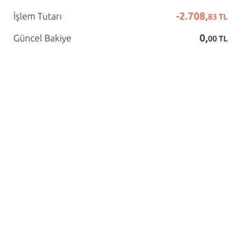 Yapı Kredi Hesaptan Alınan Paramın İadesini İstiyorum