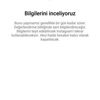 Instagram Hesabım Askıya Alındı!
