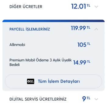 Vizyon Elektronik Para İznim Olmadan Para Kesilmiş