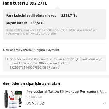 Aliexpress Para İadesi Gerçekleşmedi