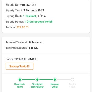 Teslimat Gecikmesi Ve Sürat Kargo'nun İlgisizliği