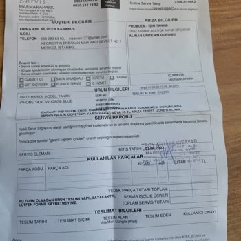 Sıfır Aldığım Apple 14 Telefon Telefonum Arızalı Çıktı.