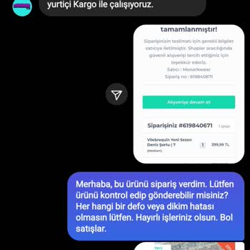 Shopier Defolu Ürün Gönderimi.