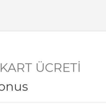 Garanti BBVA Bonus Kart Aidatı İadesi