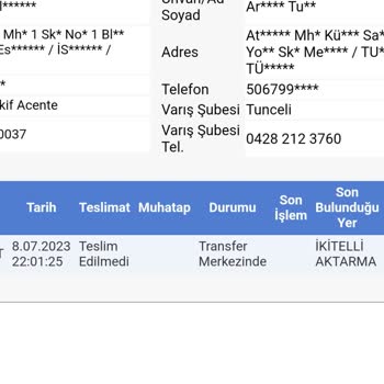 Sürat Kargo İkitelli Aktarmada Bekliyor Haftalardır