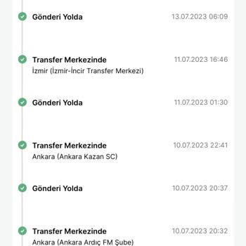 Trendyol Express 'te Olan Ürünüm Ulaşmadan İade Sürecine Girdi