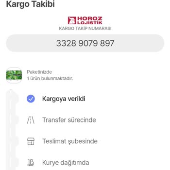 Horoz Lojistik Yüzünden Aldığım Televizyona Günlerdir Ulaşamıyorum.