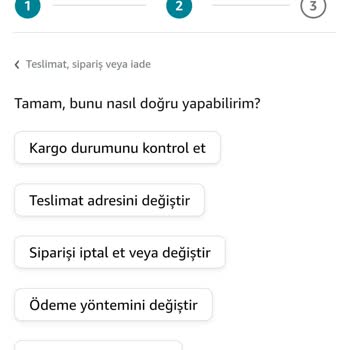 Amazon Değişim Talebimin Üzerinden 1 Ay Geçmesine Rağmen Ürünüm Gönderilmedi.