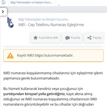 BTK (Bilgi Teknolojileri ve İletişim Kurumu) Imeı Kaydı Yapmama Rağmen E Devletten Numaramı Eşleştiremiyorum