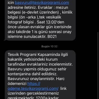 Teşvik Programı Memur Alımı
