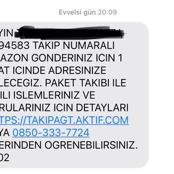 AGT Kurye (aynigunteslim.com) Günlerdir Ulaştırılmayan Kargo!
