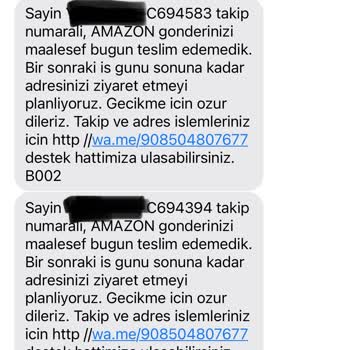 AGT Kurye (aynigunteslim.com) Günlerdir Ulaştırılmayan Kargo!
