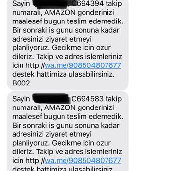 AGT Kurye (aynigunteslim.com) Günlerdir Ulaştırılmayan Kargo!