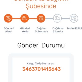 Aras Kargo Tarafından Kargo Teslimatı İle İlgili Dağıtım Sorunu