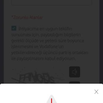Vodafone FreeZone Kullanıcı Tanımlama