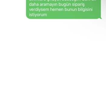 Narcissaaserola.net Aserola Satıcısının Terbiyesizliği