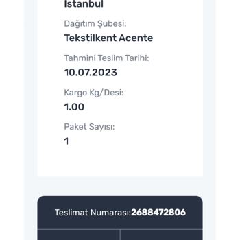 Sürat Kargo Yalandan Teslim Edilemedi Gösterip İşini Yapmıyor