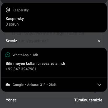 WhatsApp Tanımadığım Numara Beni Arıyor
