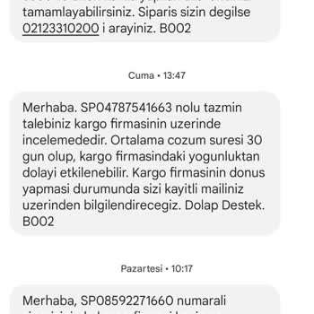 Trendyol Express Kargo Ve Dolap İş Birliği İle Oluşan Mağduriyetim
