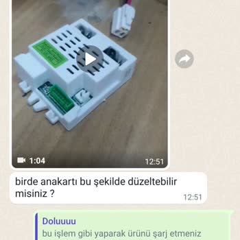 Dolu Toy Factory Akülü Araba Dolu!