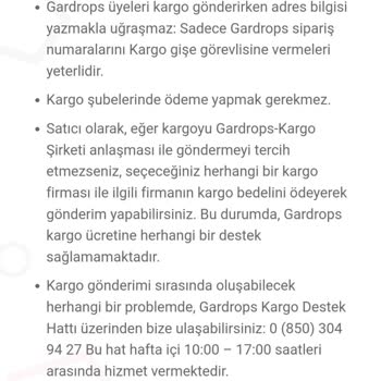 Gardrops %0 Komisyon Yalanı