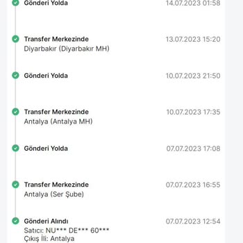 Trendyol Aldığım Ürün 1 Haftadır Yollarda!