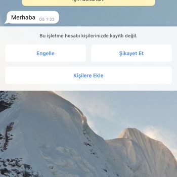 WhatsApp Yabancı Numara Şikayeti