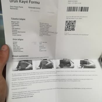 Aee Life Silver Kamera Ücret İadesi