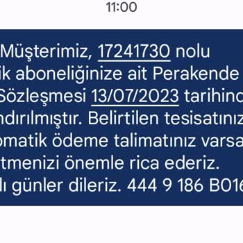 Aksa Elektrik Dağıtım Şirketi İptal Sorunu