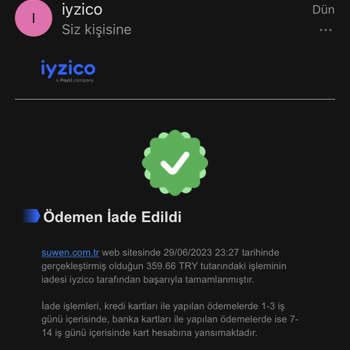 Suwen Online Mağazasından Yaşadığım Sorunlar
