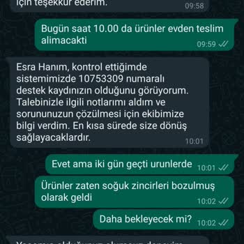 A101 Soğuk Zinciri Kırılan Ürünlerin İade Edilmesi