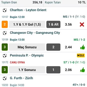 Nesine.com Kupon Hatası