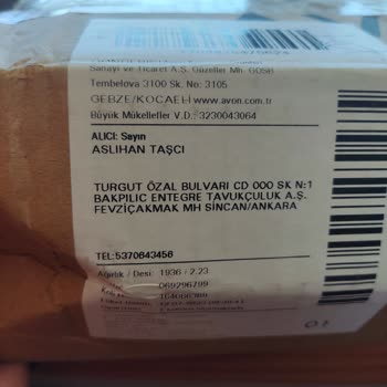 PTT Kargo Yırtık Ve Geç Gelen Kargo