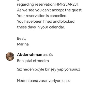 Airbnb Durduk Yere Ceza Kesti