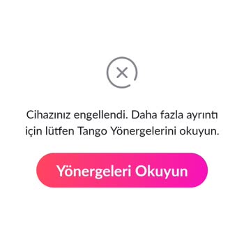 Tango Live Biraz Engellendi Diyor