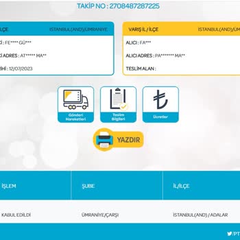 PTT Kargo Teslim Süresi Hakkında