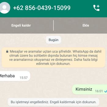 WhatsApp +62 856-0439-15099 Şikayetçiyim