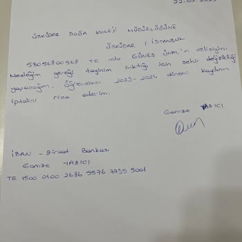 Doğa Koleji Kayıt İptali Deri Ödeme