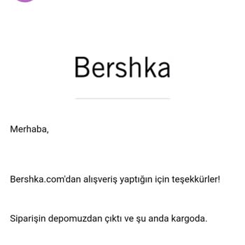 Bershka'dan Aldığım Ürünlerin Elime Ulaşmaması