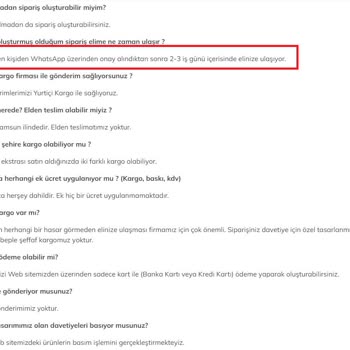 Davetiyegross.com'dan Verdiğim Siparişte Yaşadığım İletişim Sorunları Ve Gecikmeler