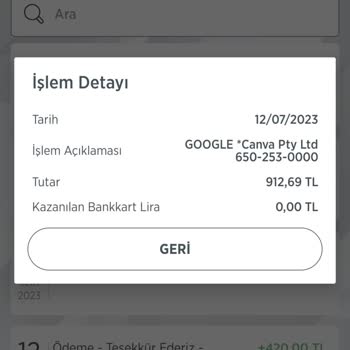 Canva İzinsiz Para Çekme