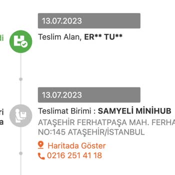 MNG Kargo'nun Yanlış Adrese Teslim Edilmesi Ve Kaybolması