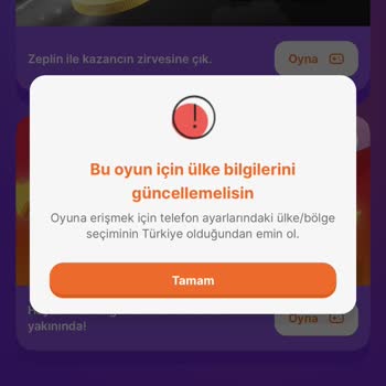 Hepsiburada Ülke Bölge Hatası