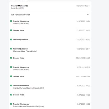 Trendyol Express Kargomu Bana Teslim Etmedi