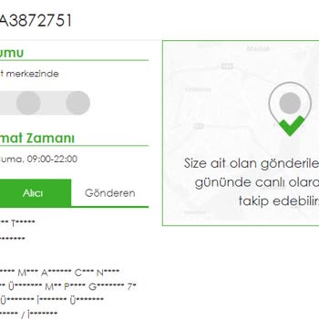 Kolay Gelsin Gönderi Durumu