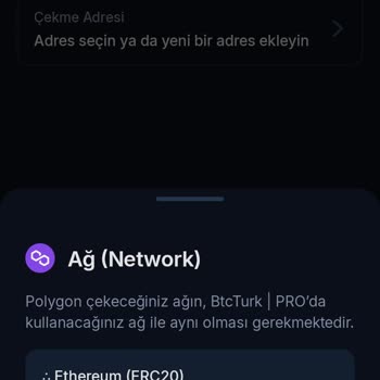 BTCTURK 'ün Gerçek Olmayan Matic Coini