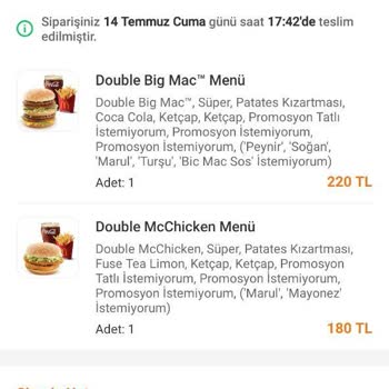 Trendyol Yemek Trendyol Yenmeyen Yemek Ücreti Alınması Ve İade Yapılmaması