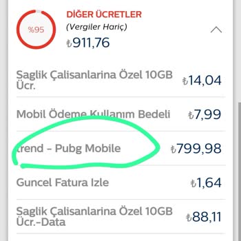 Trend PUBG Mobil Uygulamasının Bilgim Olmadan Para Çekilmesi