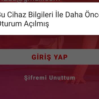 GYM Fit Uygulama Sorunu