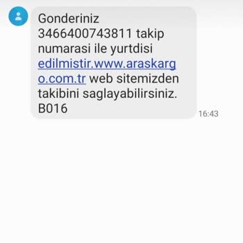Aras Kargo Firma İsmimizin Kullanılması
